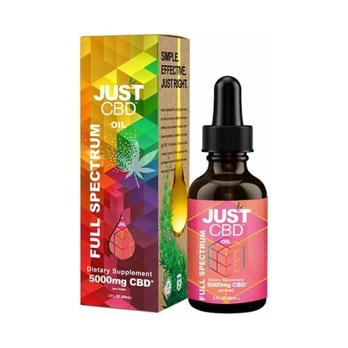 JustCBD Full Spectrum CBD Tincture