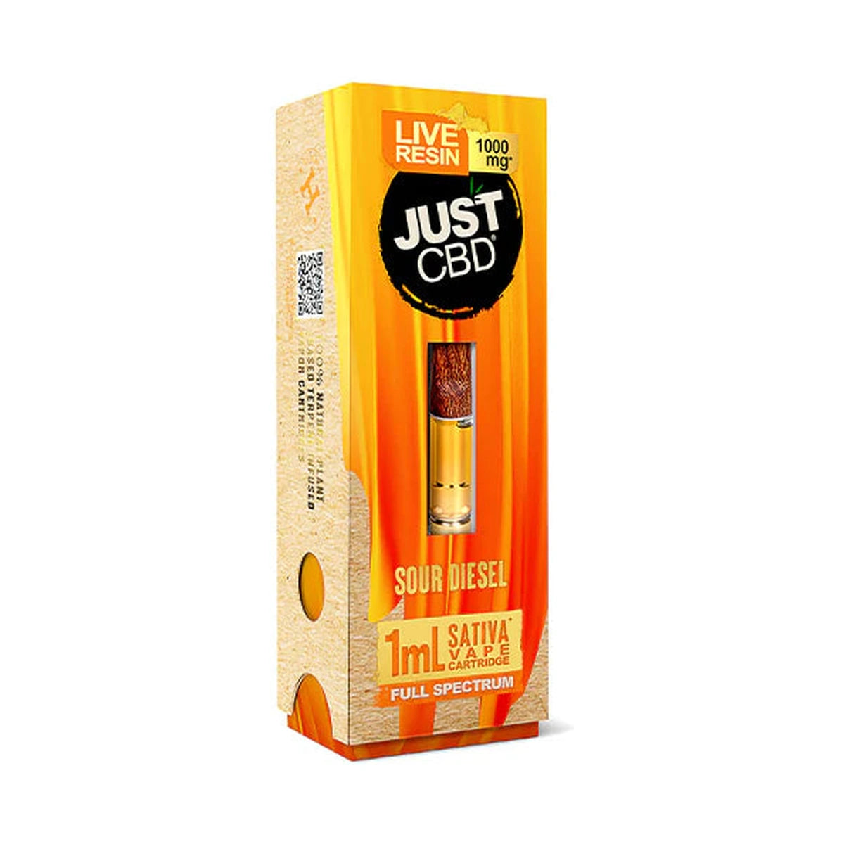 JustCBD 1000mg CBD Vape Cartridges
