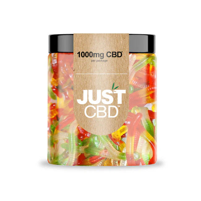 JustCBD Worms CBD gummies