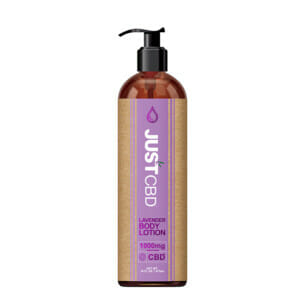 JustCBD_Topicals_BodyLotion_Lavender_1000mg